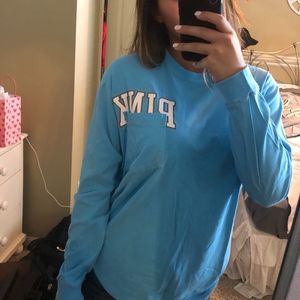 Blue Long Sleeve T